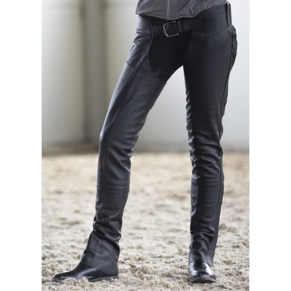 Horze Blake Leather Full Chaps - Image 3